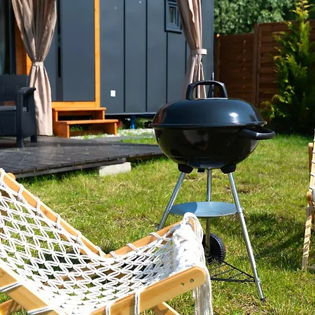 Camping 3 Widoki Kiekrz -domki Tiny House Z Prywatna Plaza I Pomostem Nad Jeziorem Kierskim *