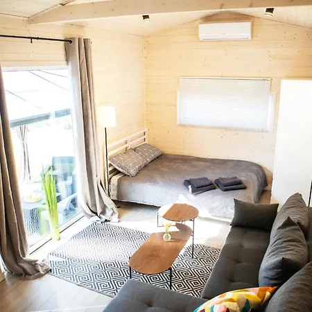 Camping 3 Widoki Kiekrz -domki Tiny House Z Prywatna Plaza I Pomostem Nad Jeziorem Kierskim *