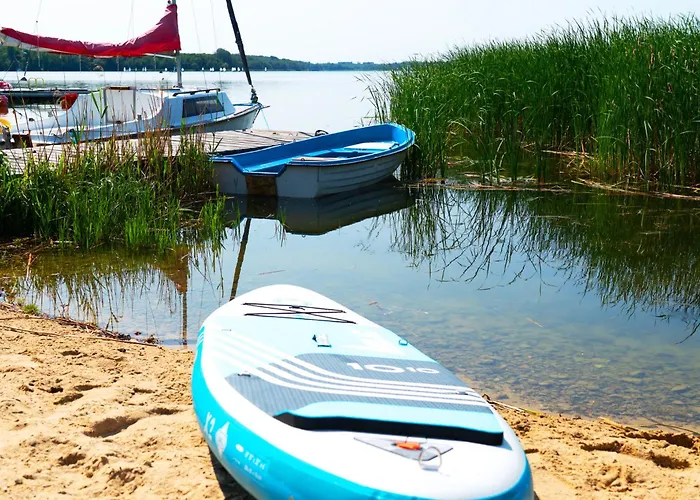 3 Widoki Kiekrz -domki Tiny House Z Prywatna Plaza I Pomostem Nad Jeziorem Kierskim Poznaň