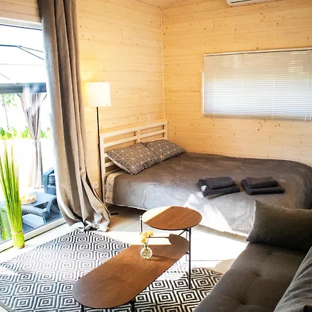 3 Widoki Kiekrz -domki Tiny House Z Prywatna Plaza I Pomostem Nad Jeziorem Kierskim Camping *