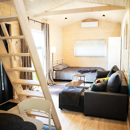 3 Widoki Kiekrz -domki Tiny House Z Prywatna Plaza I Pomostem Nad Jeziorem Kierskim Campingplads Poznań
