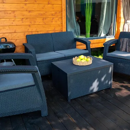 Κάμπινγκ 3 Widoki Kiekrz -domki Tiny House Z Prywatna Plaza I Pomostem Nad Jeziorem Kierskim *
