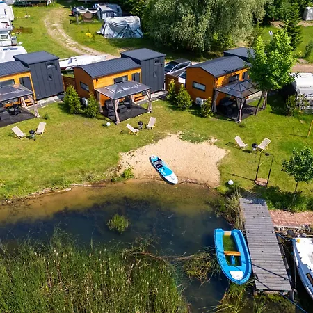 Camping 3 Widoki Kiekrz -domki Tiny House Z Prywatna Plaza I Pomostem Nad Jeziorem Kierskim Poznań