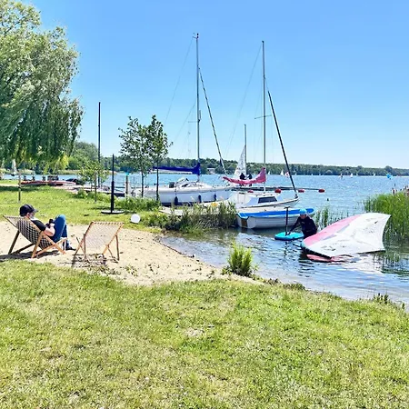 3 Widoki Kiekrz -domki Tiny House Z Prywatna Plaza I Pomostem Nad Jeziorem Kierskim