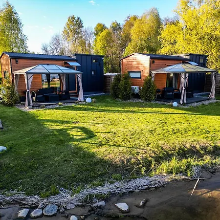3 Widoki Kiekrz -domki Tiny House Z Prywatna Plaza I Pomostem Nad Jeziorem Kierskim *