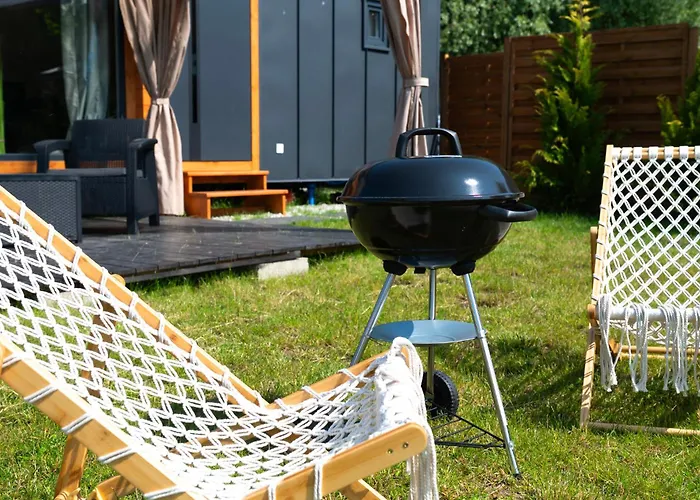 Campsite 3 Widoki Kiekrz -domki Tiny House Z Prywatna Plaza I Pomostem Nad Jeziorem Kierskim *