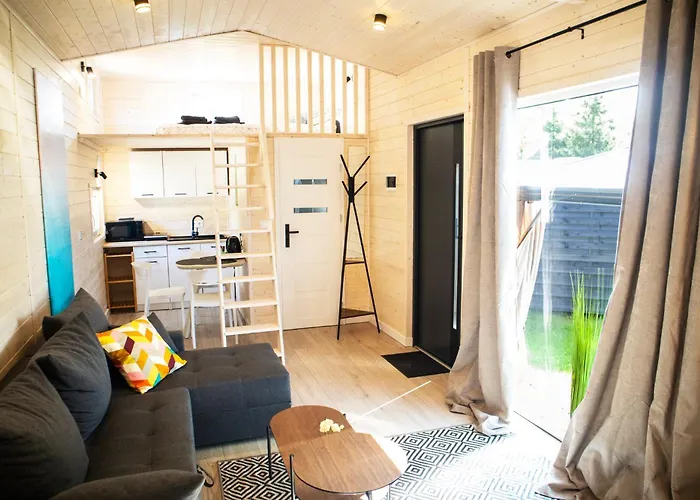 3 Widoki Kiekrz -domki Tiny House Z Prywatna Plaza I Pomostem Nad Jeziorem Kierskim *