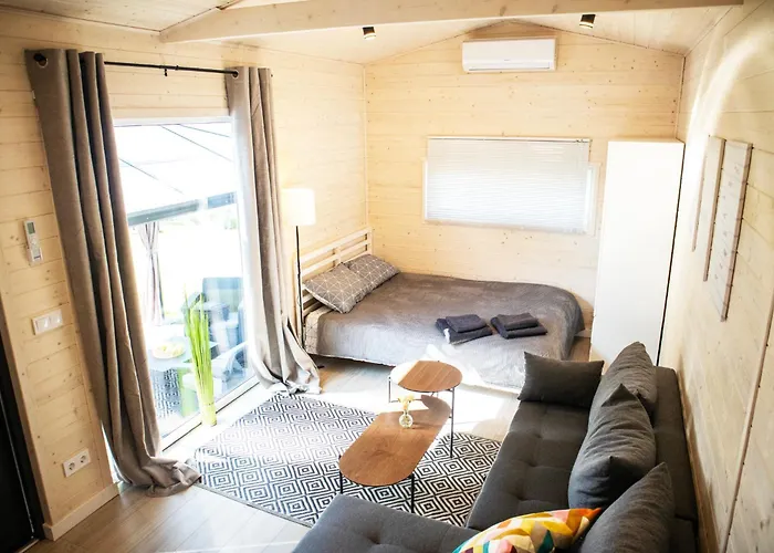 Campsite 3 Widoki Kiekrz -domki Tiny House Z Prywatna Plaza I Pomostem Nad Jeziorem Kierskim *